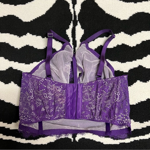 NWT Victoria’s Secret VS Very Sexy Lace High Neck Bra Size 32DD - Picture 8 of 12